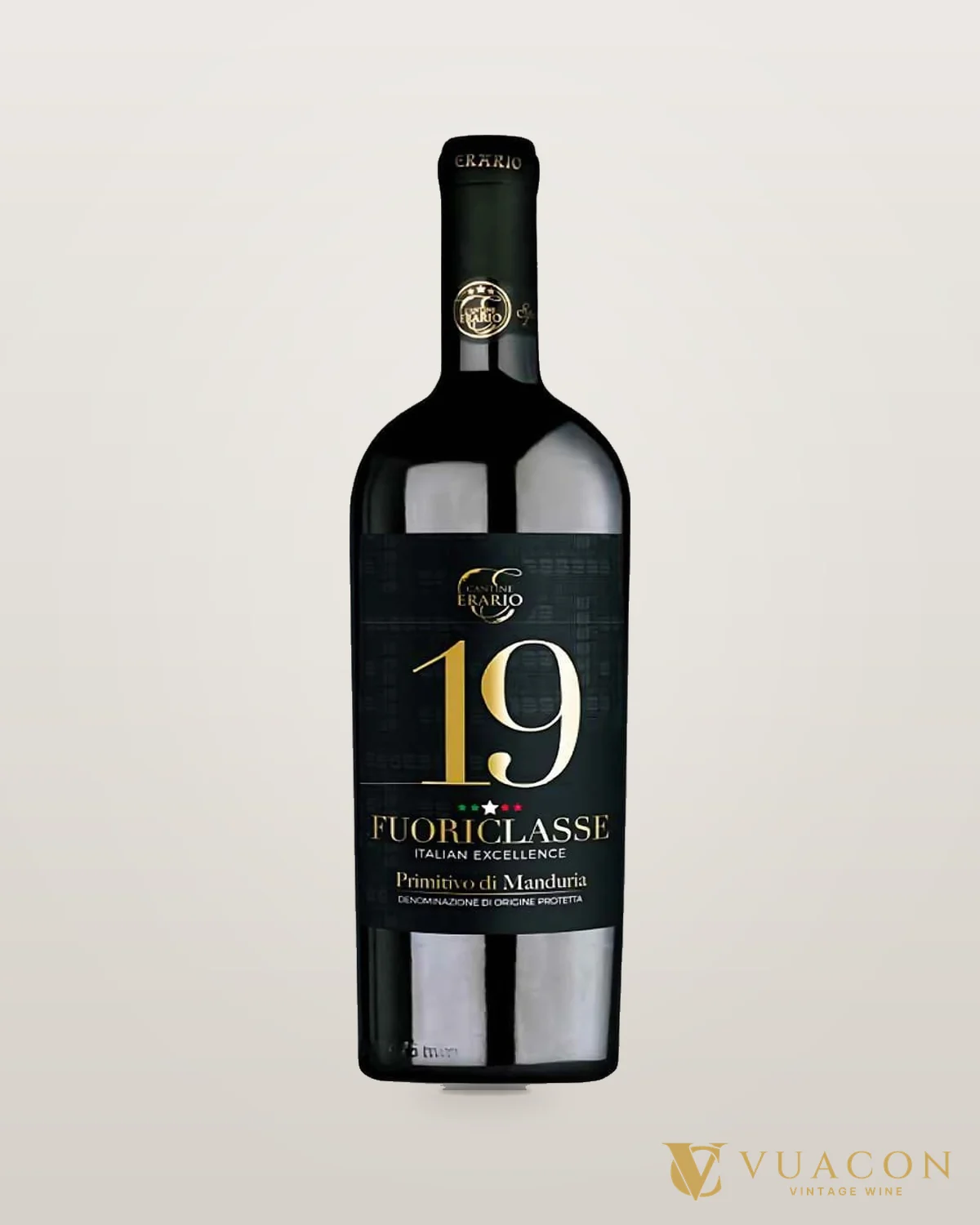 19 Fuoriclasse Primitivo di Manduria – chai chính hãng tại Vua Cồn