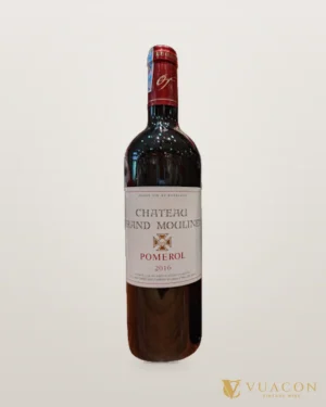 Château Grand Moulinet Pomerol – chai chính hãng tại Vua Cồn