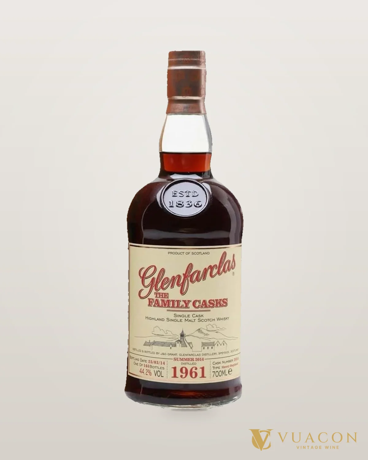 Glenfarclas 1961 – chai chính hãng tại Vua Cồn