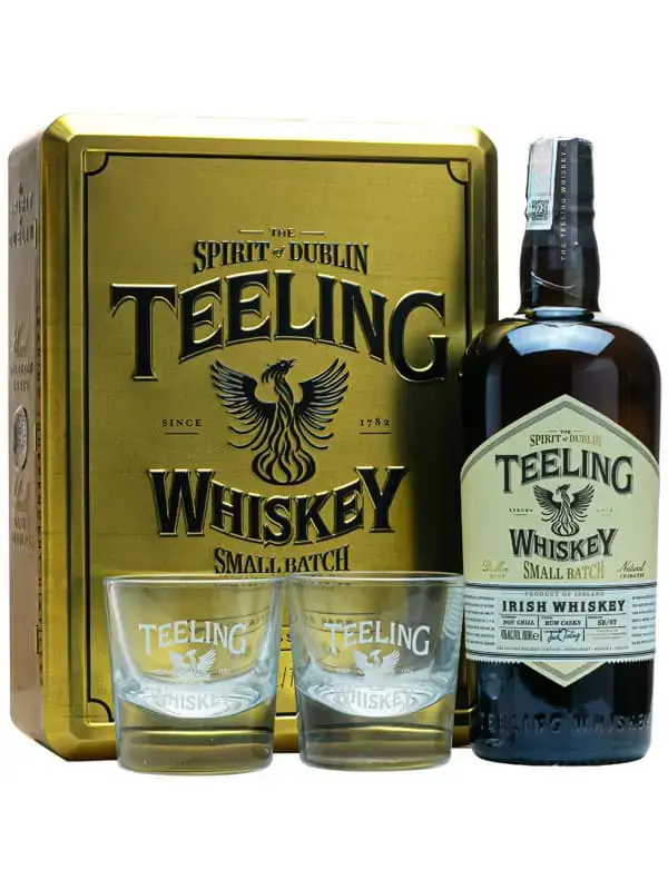 Teeling Small Batch – Hộp quà 2 ly – irish Whiskey, Ireland, 700ml