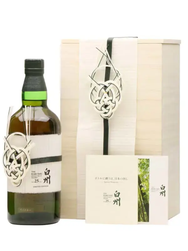 Hakushu 25 năm – Limited Edition Japanese Single Malt Whisky – single Malt Whisky Nhật, Nhật Bản, 700ml