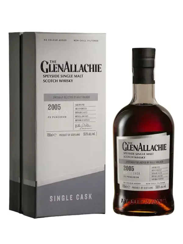 Glenallachie 2005 Cask No.4708, ví dụ single cask khác single malt whisky thường