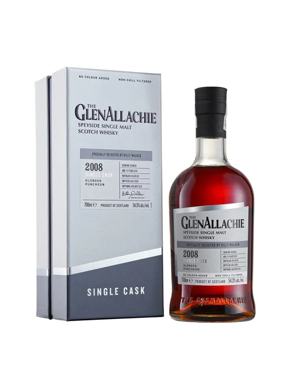GlenAllachie 2008 Cask No.800502 – cask Strength, Speyside, Scotland, 700ml