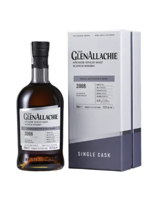GlenAllachie 2008 Cask No.7690 – cask Strength, Speyside, Scotland, 700ml