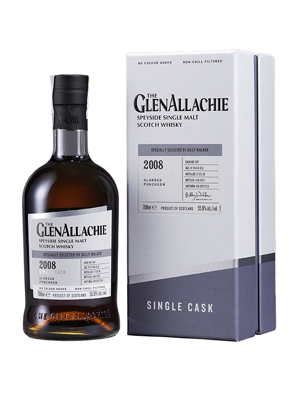 GlenAllachie 2008 Cask No.303, whisky thùng đơn GlenAllachie