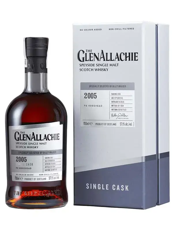 Glenallachie 2005 Cask No.5598 – cask Strength, Speyside, Scotland, 700ml