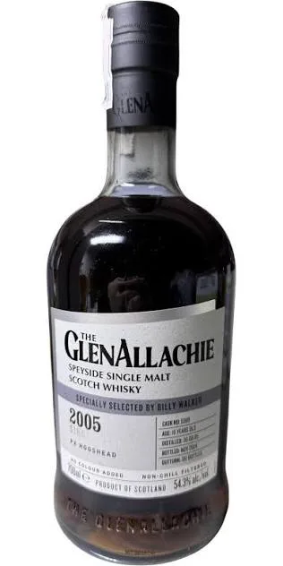 GlenAllachie 2005 Cask No.5389 – cask Strength, Speyside, Scotland, 700ml