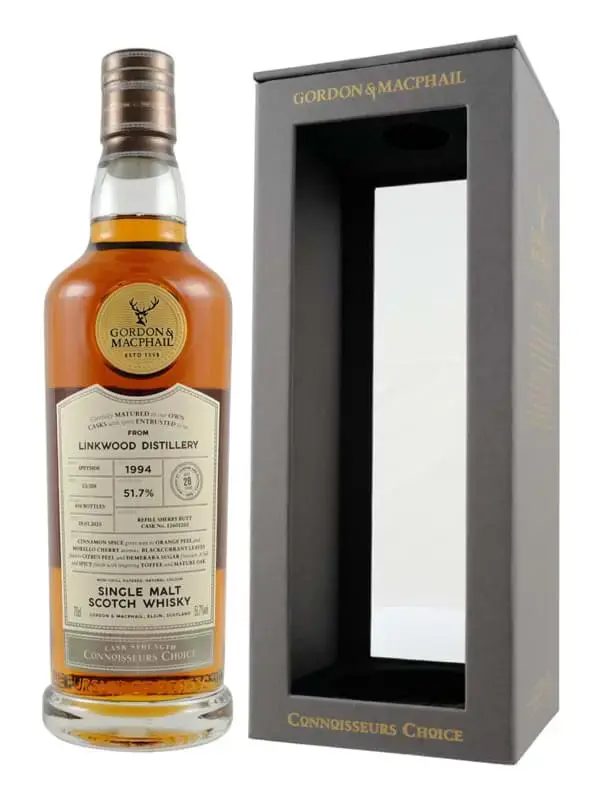 Linkwood 1994 – 28 năm Gordon & MacPhail – cask Strength, Speyside, Scotland, 700ml
