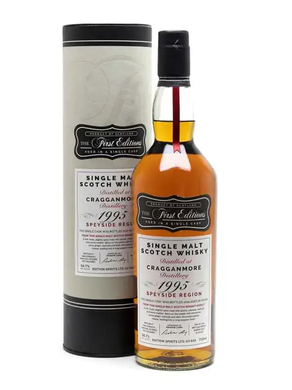 Cragganmore 1995 – 26 năm – cask Strength, Speyside, Scotland, 700ml