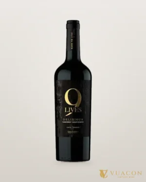 9 Lives Delirious Reserve Cabernet Sauvignon – chai chính hãng tại Vua Cồn
