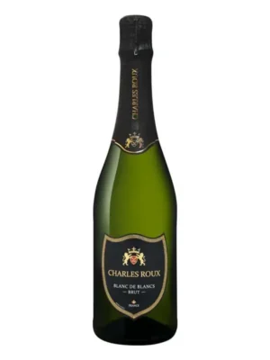 Vang nổ Charles Roux Blanc De Blancs Brut – sparkling Brut, Burgundy, Pháp, 750ml