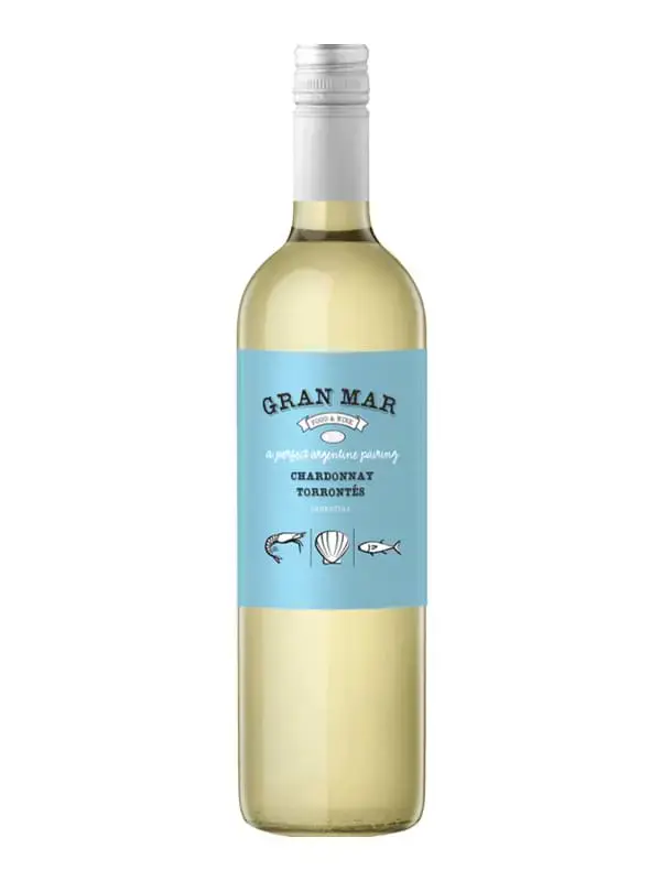 Rượu vang Gran Mar Chardonnay Torrontes – Argentina, 750ml