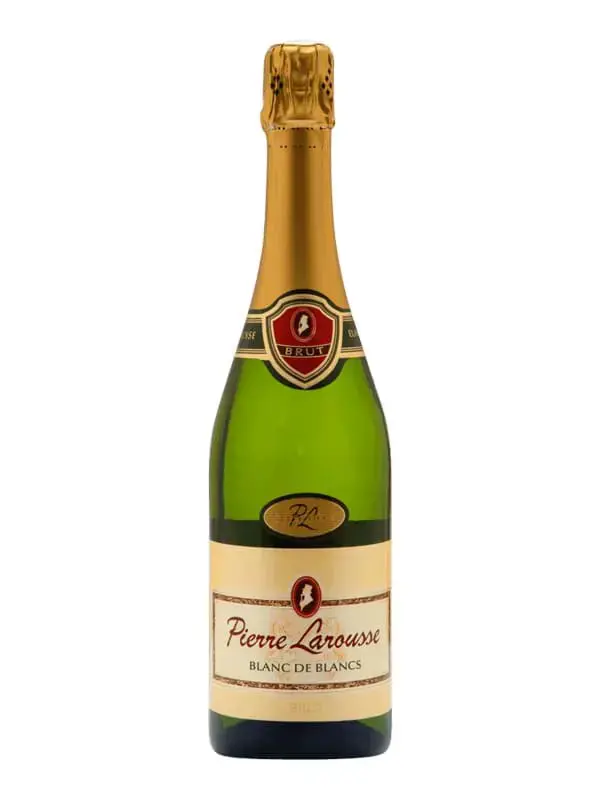 Rượu vang nổ Pierre Larousse Chardonnay – sparkling Brut, Pháp, 750ml