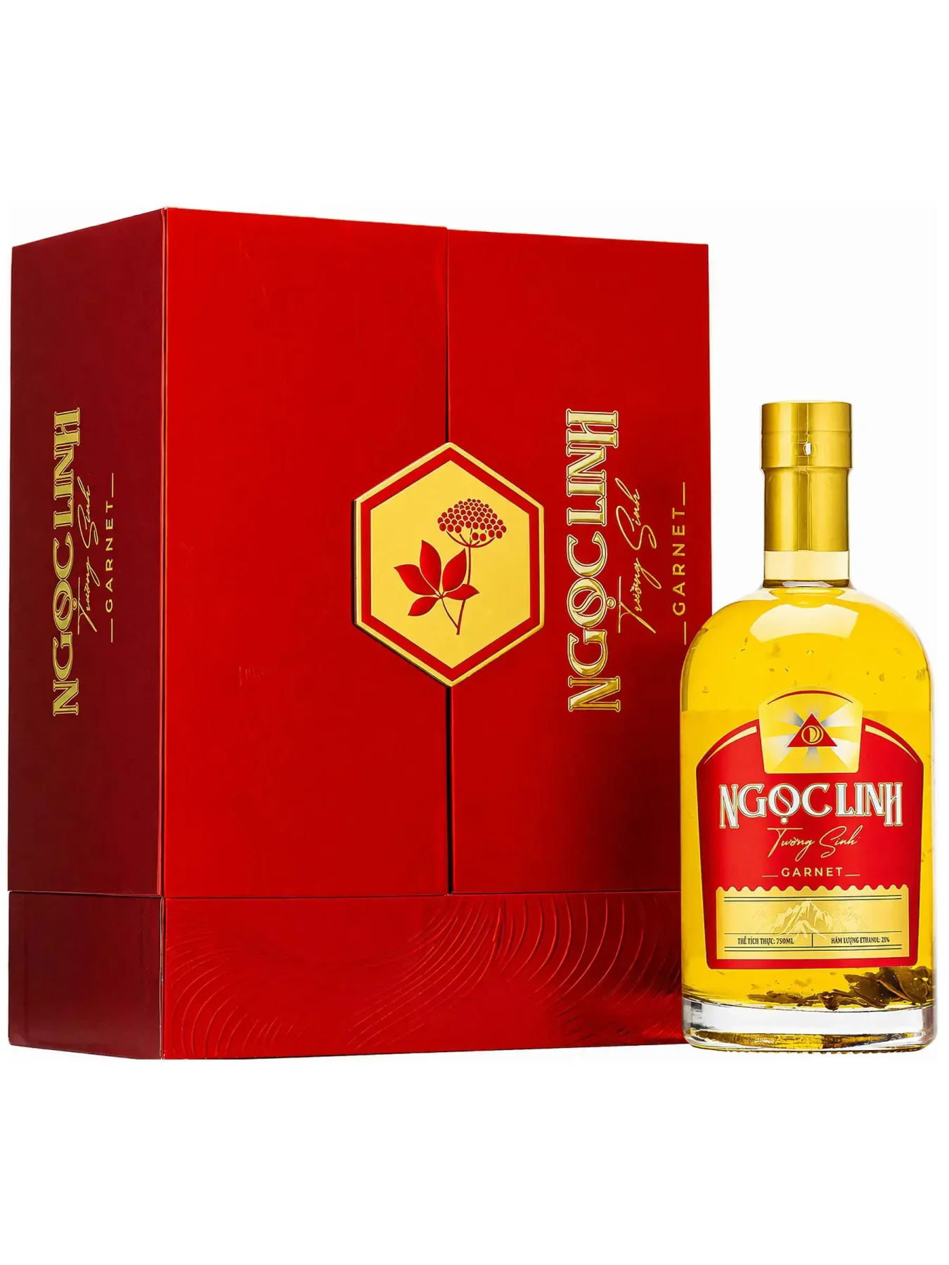 Truong Sinh Garnet Rượu sâm Ngọc linh – Việt Nam, 750ml