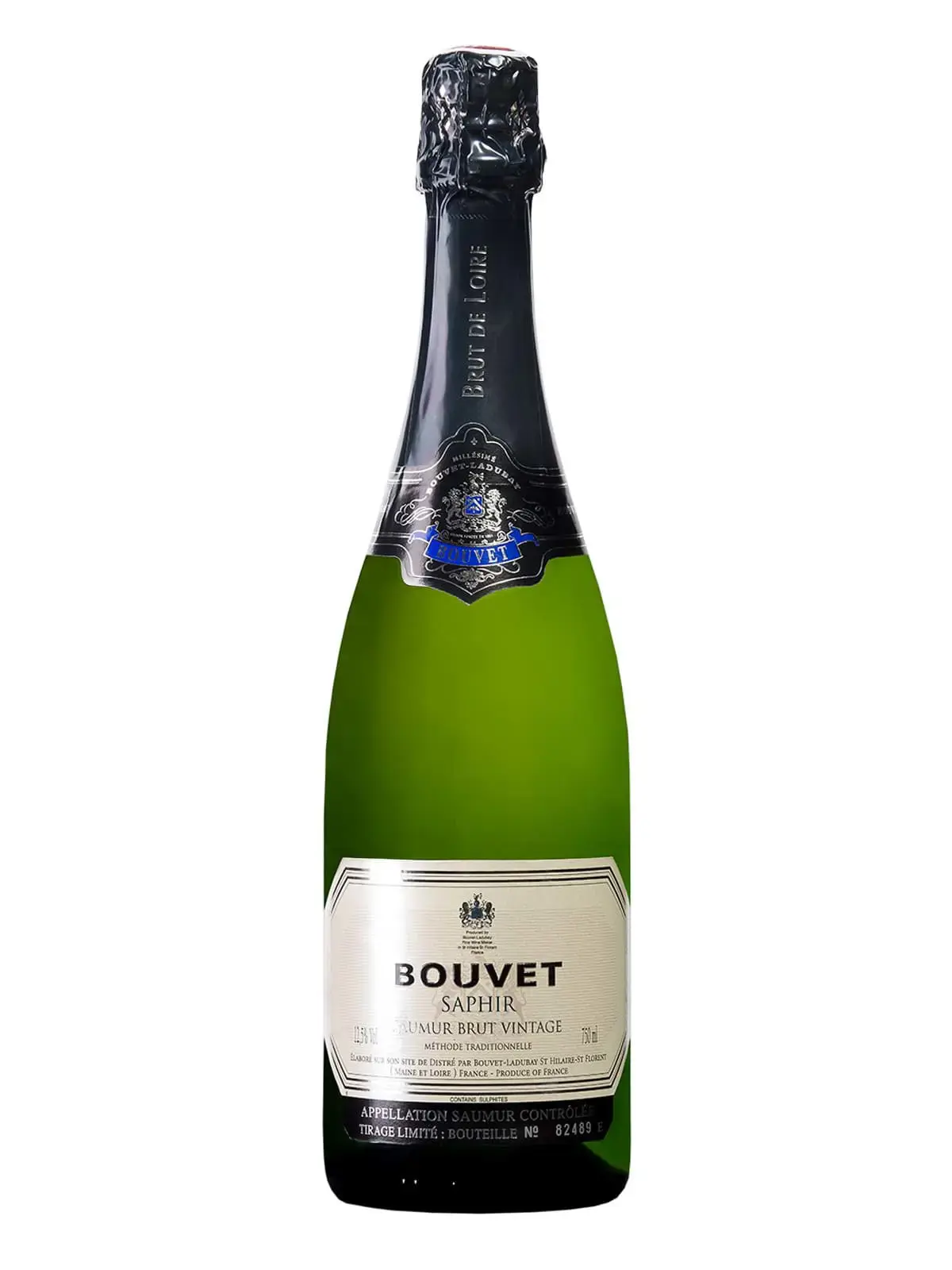 Sparkling Bouvet Cuvee Saphir Vintaged Saumur – sparkling Brut, Pháp, 750ml