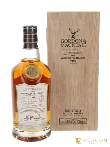 Aberfeldy 1991 – 31 năm Gordon & MacPhail – cask Strength, Highland, Scotland, 700ml
