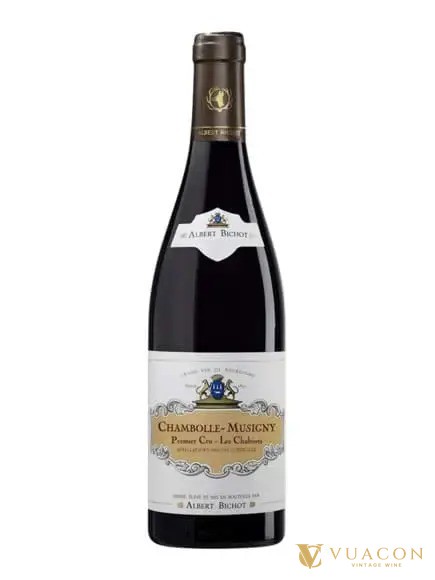 Rượu vang đỏ ngon Albert Bichot Chambolle Musigny Premier Cru Les Chabiots, vang đỏ Pinot Noir Burgundy