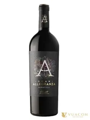 Allegranza Gran Monastrell – Tây Ban Nha, 750ml