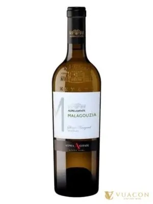 Alpha Estate Malagouzia – Hy Lạp, 750ml