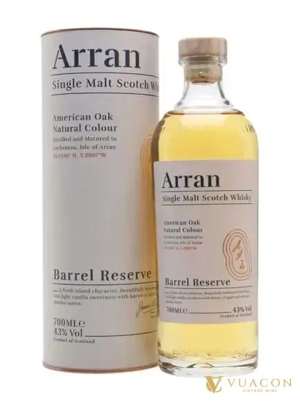 Arran Barrel Reserve – single Malt Scotch, Island, Scotland, 700ml