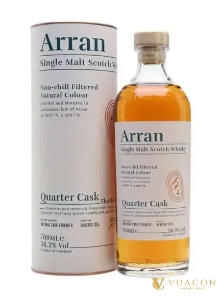 Arran Quarter Cask – cask Strength, Island, Scotland, 700ml