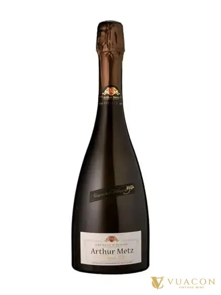 Arthur Metz Cremant D’Alsace Brut Depuis 1904 – vang nổ / Sparkling, Pháp, 750ml