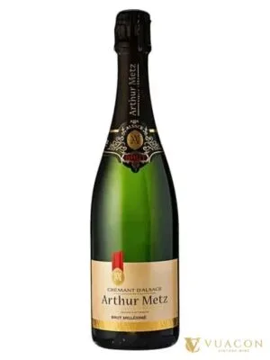 Arthur Metz Cremant d’Alsace Brut Medaille – sparkling Brut, Pháp, 750ml