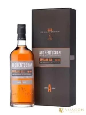 Auchentoshan 21 năm – single Malt Scotch, Lowland, Scotland, 700ml