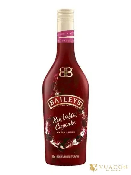Baileys Red Velvet Cupcake – rượu kem, Ireland, 700ml
