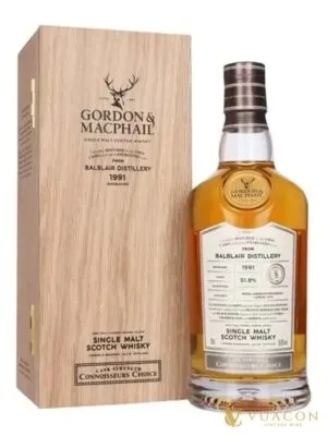Balblair 1991 – 31 năm Gordon & MacPhail – cask Strength, Highland, Scotland, 700ml