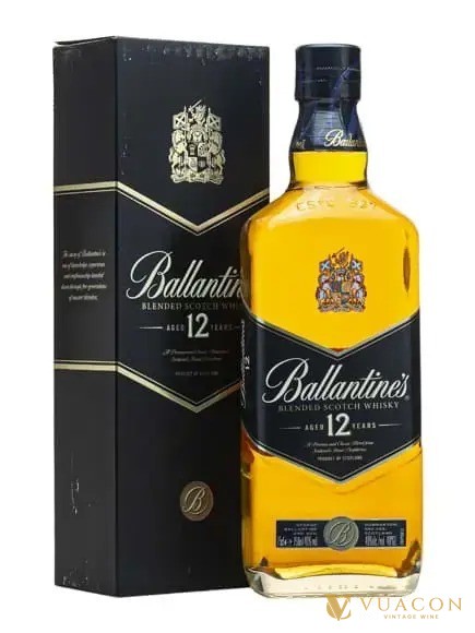 Ballantine's 12 năm với nền malt Glenburgie và Miltonduff