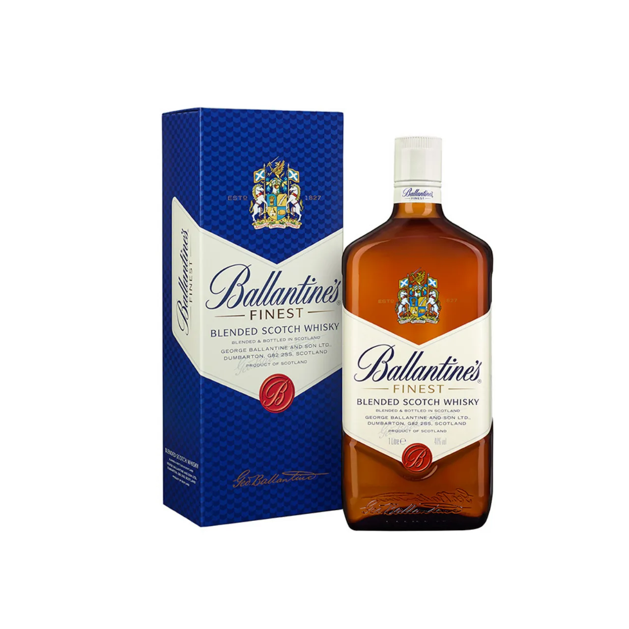 Ballantine’s Finest 1L – blended Scotch, Scotland
