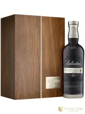 Ballantine’s 40 năm – blended Scotch, Scotland, 700ml