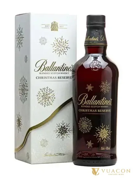 Ballantine’s Christmas Reserve – blended Scotch, Scotland, 700ml