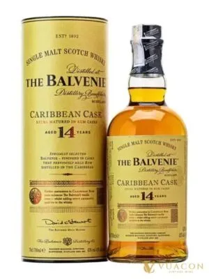 Balvenie 14 năm Speyside Single Malt Scotch Whisky – Scotland, 700ml