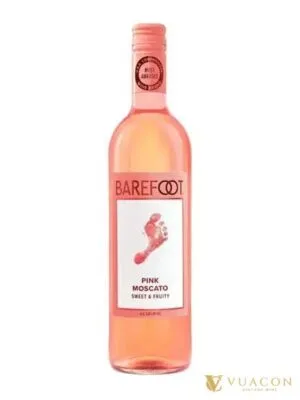 Barefoot Varietal Pink Moscato – Hoa Kỳ, 750ml