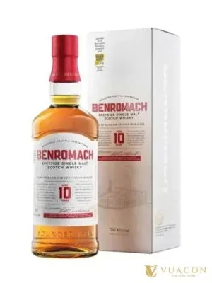 Benromach 10 năm – single Malt Scotch, Speyside, Scotland, 700ml