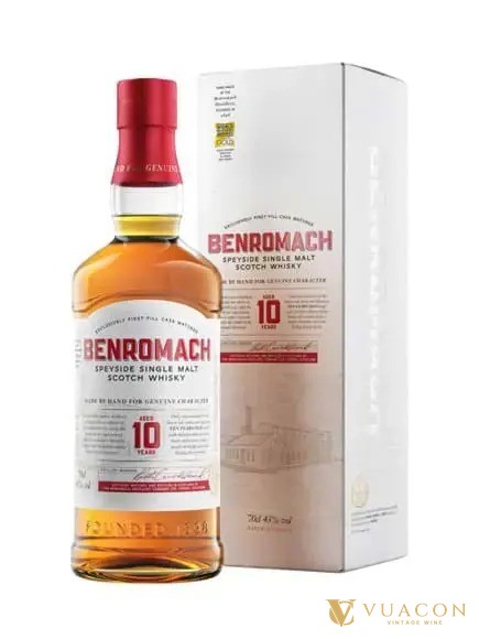 Benromach 10 năm, chai cốt lõi của Benromach 2026