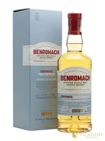 Benromach 2011 – Contrasts: Triple Distilled – single Malt Scotch, Speyside, Scotland, 700ml