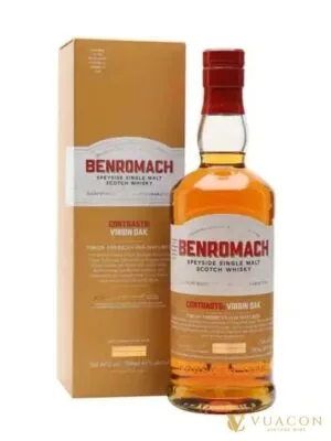 Benromach 2013 Contrasts: Virgin Oak – single Malt Scotch, Speyside, Scotland, 700ml