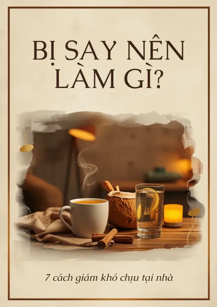 Bị Say Rượu Nên Làm Gì? 7 Cách Giảm Khó Chịu Tại Nhà