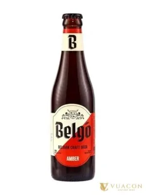 Bia Belgo Amber Giá thùng 24 chai – Việt Nam, 330ml