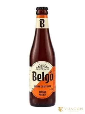 Bia Belgo Artisan Pilsner Giá thùng 24 chai – Việt Nam, 330ml