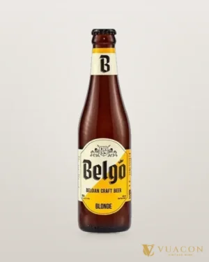 Bia Belgo Blonde Giá thùng 24 chai – chai chính hãng tại Vua Cồn