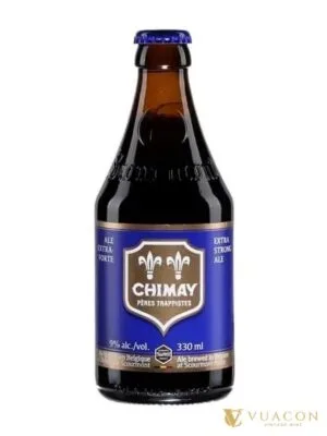 Bia Chimay xanh – Chimay Blue Giá thùng 24 chai – Bỉ, 330ml