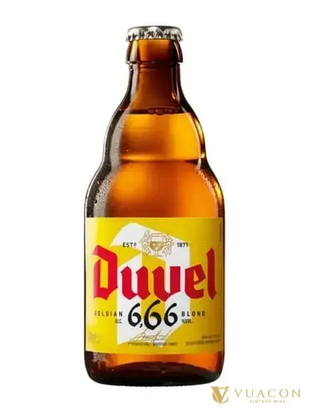 Bia Duvel 666 Giá thùng 12 chai – Bỉ, 330ml