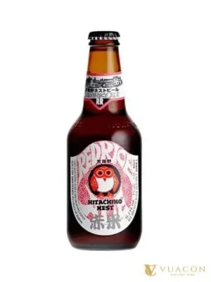 Bia Hitachino Nest Red Rice Ale Giá thùng 24 chai – Nhật Bản, 330ml