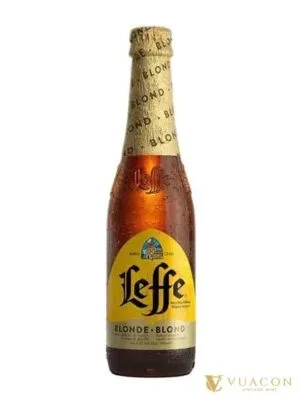 Bia Leffe Blonde – Bia Leffe vàng Giá thùng 24 chai – Bỉ, 330ml