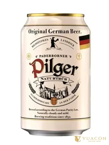Bia Paderborner Pilger – Lon 330ml/Thùng 24 – Đức