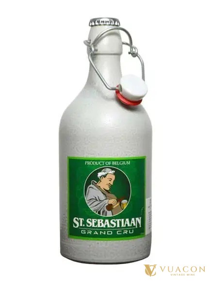 Bia St. Sebastiaan Grand Cru bình gốm 500ml, bia nhập khẩu Bỉ